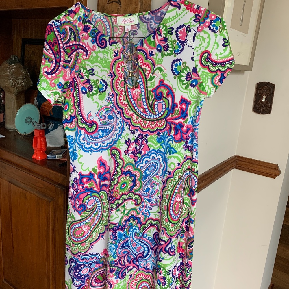 Ivy road poly and spandex dress. Worn‎ a few times.
